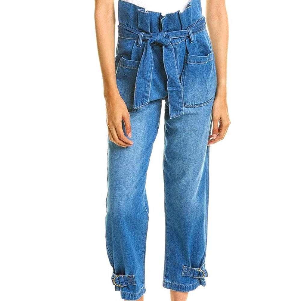 Blank NYC Paperbag Waist Jeans